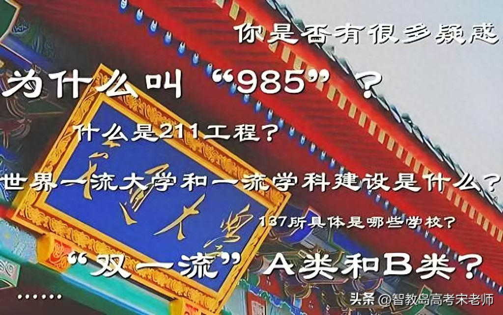 全国115所985、211、双一流高校王牌专业一览表